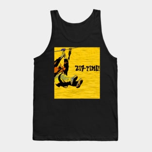 ZIP-TIME! - Zipline Rider Tank Top